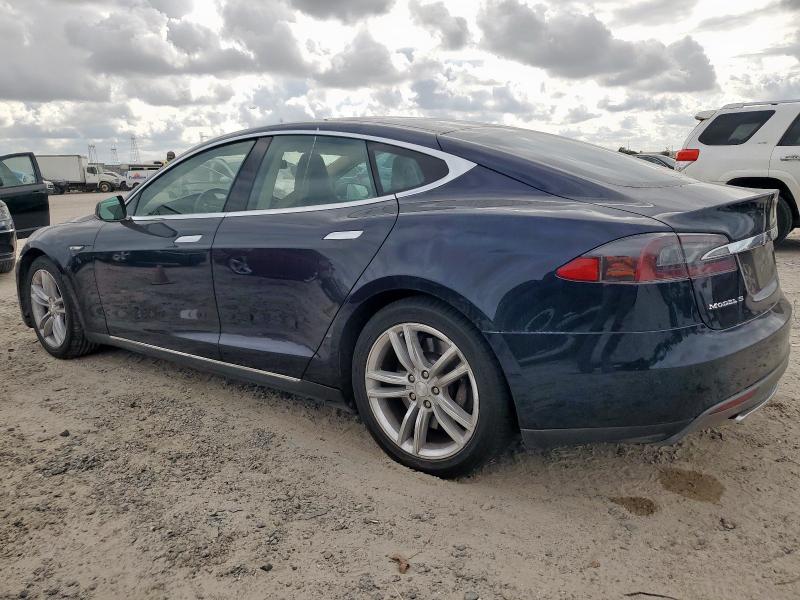 5YJSA1S12EFP48713 - 2014 TESLA MODEL S BLACK photo 2