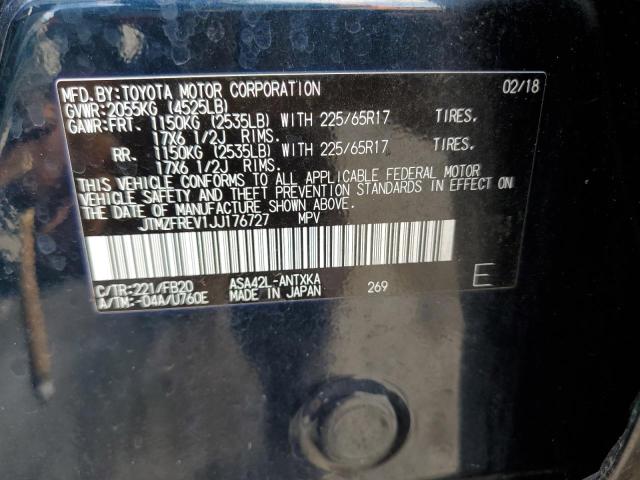 JTMZFREV1JJ176727 - 2018 TOYOTA RAV4 LE GREEN photo 14