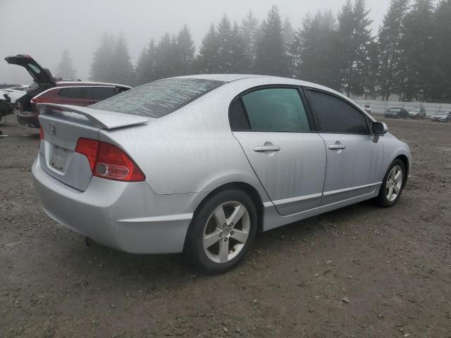 2HGFA15848H502837 - 2008 HONDA CIVIC EX SILVER photo 3