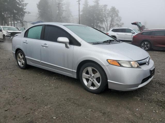 2HGFA15848H502837 - 2008 HONDA CIVIC EX SILVER photo 4
