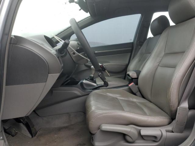 2HGFA15848H502837 - 2008 HONDA CIVIC EX SILVER photo 7