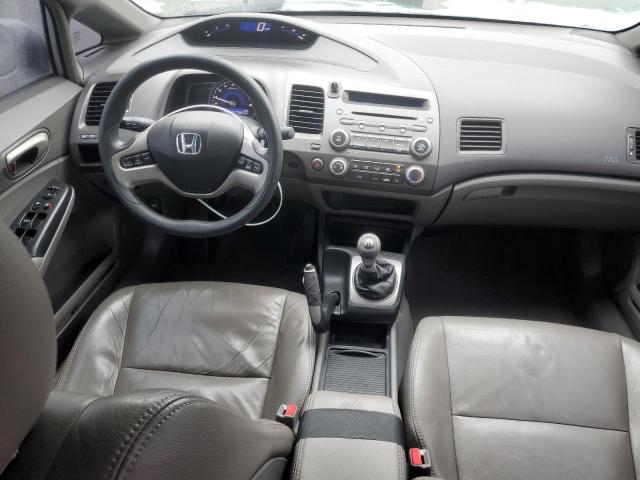 2HGFA15848H502837 - 2008 HONDA CIVIC EX SILVER photo 8