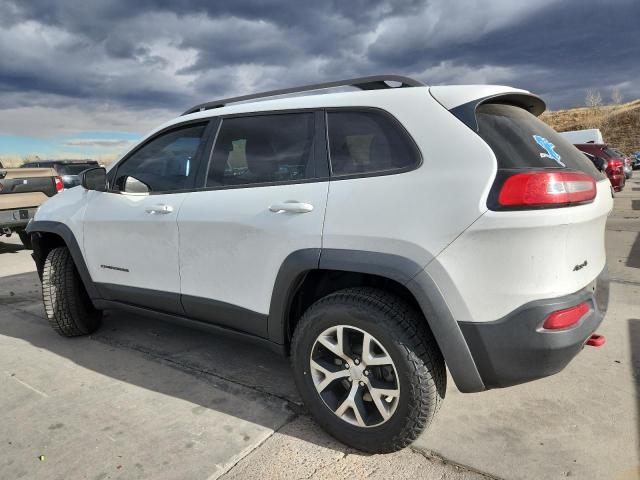 1C4PJMBS6FW513115 - 2015 JEEP CHEROKEE TRAILHAWK WHITE photo 2
