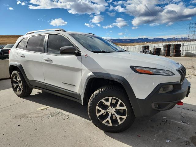 1C4PJMBS6FW513115 - 2015 JEEP CHEROKEE TRAILHAWK WHITE photo 4