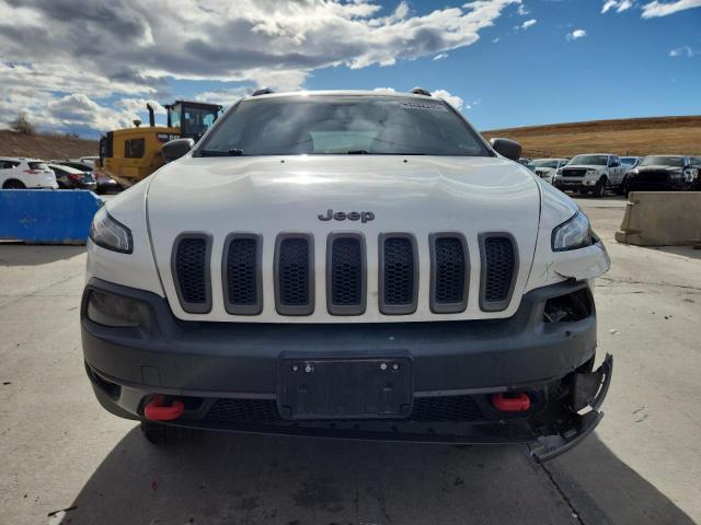 1C4PJMBS6FW513115 - 2015 JEEP CHEROKEE TRAILHAWK WHITE photo 5
