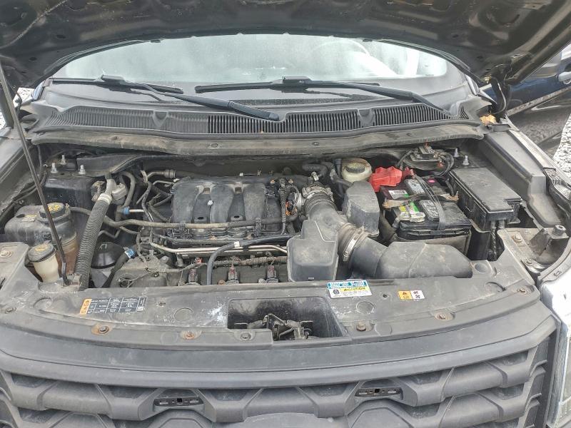 1FM5K8AR1HGA17299 - 2017 FORD EXPLORER POLICE INTERCEPTOR أسود صورة 12