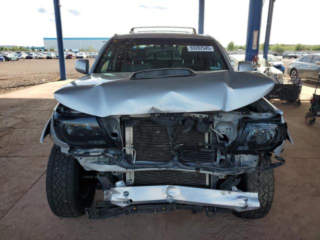 5TELU42N47Z370928 - 2007 TOYOTA TACOMA DOUBLE CAB ვერცხლისფერი ფოტო 5