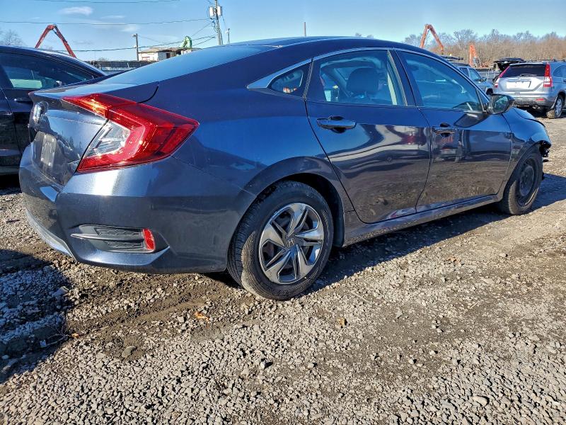 2HGFC2F61KH502041 - 2019 HONDA CIVIC LX CHARCOAL photo 3