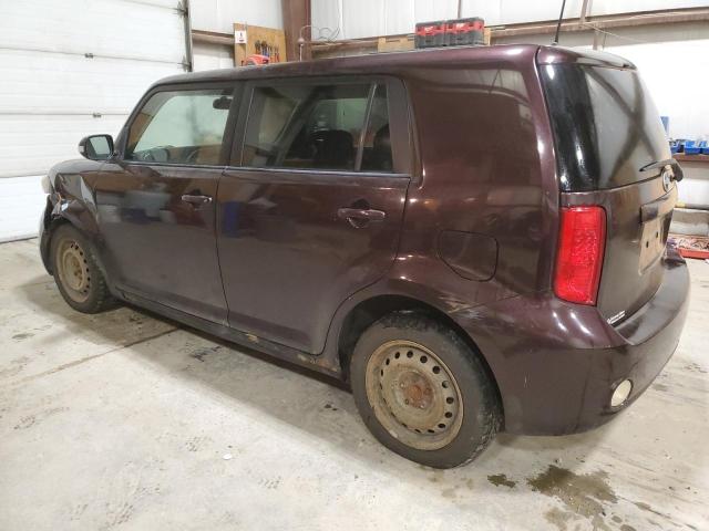 JTLKE50E381016075 - 2008 TOYOTA SCION XB Бордовий фото 2