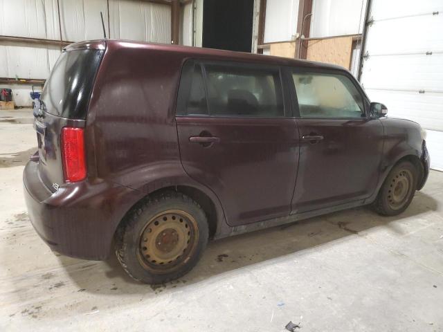 JTLKE50E381016075 - 2008 TOYOTA SCION XB Бордовий фото 3