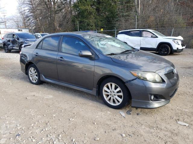 2T1BU4EE1AC298073 - 2010 TOYOTA COROLLA BASE Gris foto 4