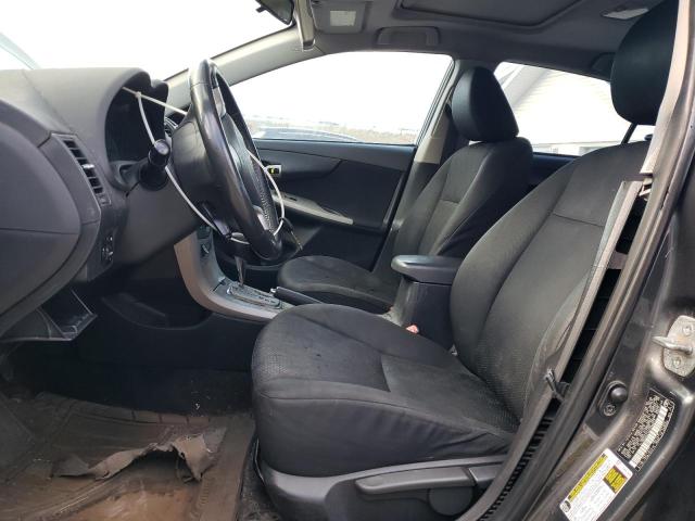 2T1BU4EE1AC298073 - 2010 TOYOTA COROLLA BASE Gris foto 7