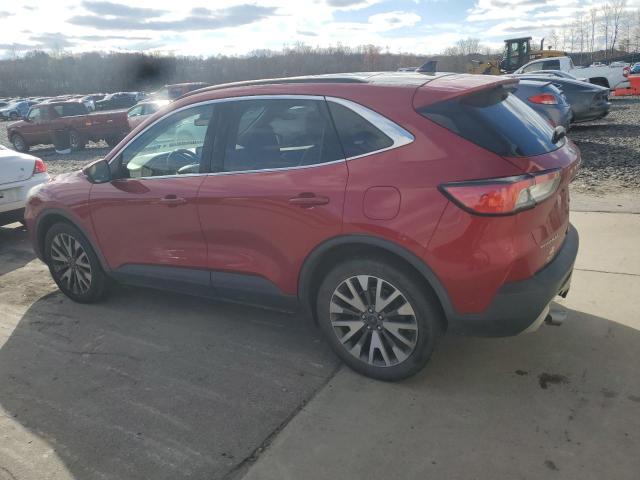 1FMCU9J90LUA45192 - 2020 FORD ESCAPE TITANIUM RED photo 2