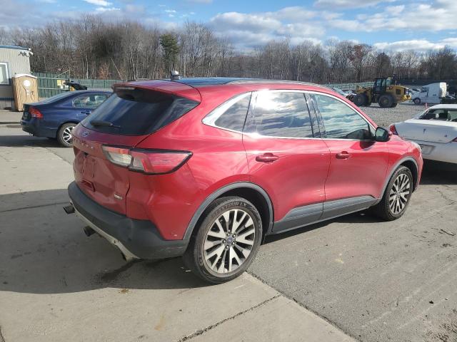 1FMCU9J90LUA45192 - 2020 FORD ESCAPE TITANIUM RED photo 3