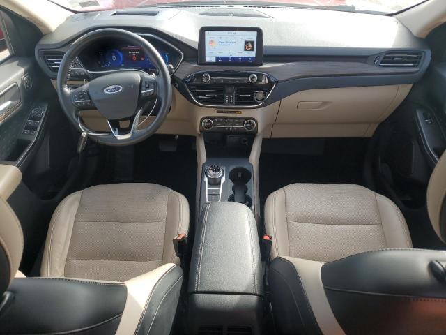 1FMCU9J90LUA45192 - 2020 FORD ESCAPE TITANIUM RED photo 8