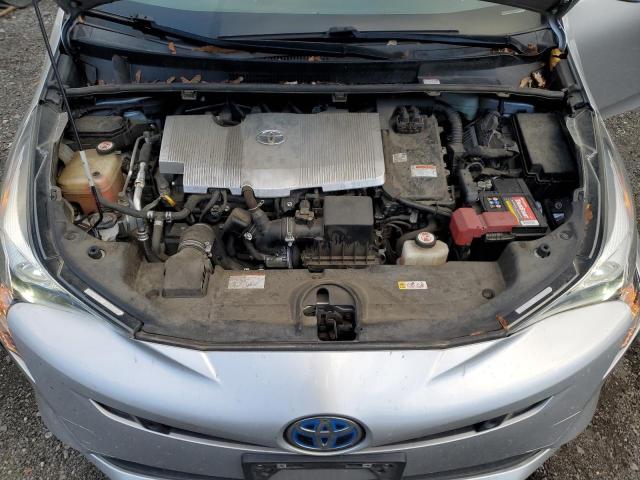 JTDKBRFU0J3075007 - 2018 TOYOTA PRIUS ვერცხლისფერი ფოტო 11