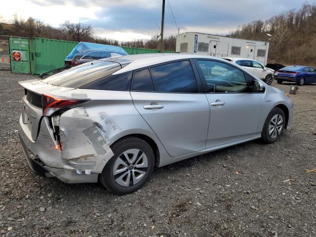 JTDKBRFU0J3075007 - 2018 TOYOTA PRIUS ვერცხლისფერი ფოტო 3