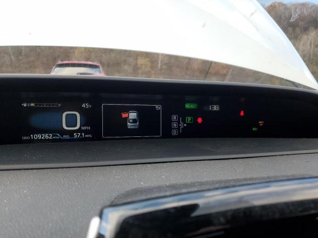 JTDKBRFU0J3075007 - 2018 TOYOTA PRIUS ვერცხლისფერი ფოტო 9