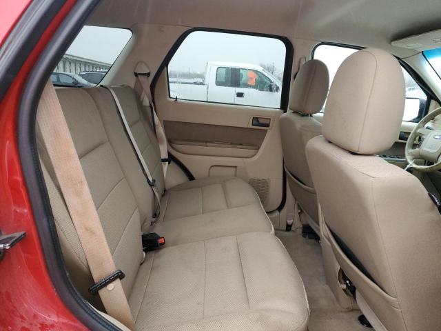 1FMCU93G19KB53949 - 2009 FORD ESCAPE XLT BURGUNDY photo 11