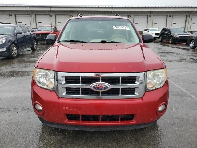1FMCU93G19KB53949 - 2009 FORD ESCAPE XLT BURGUNDY photo 5