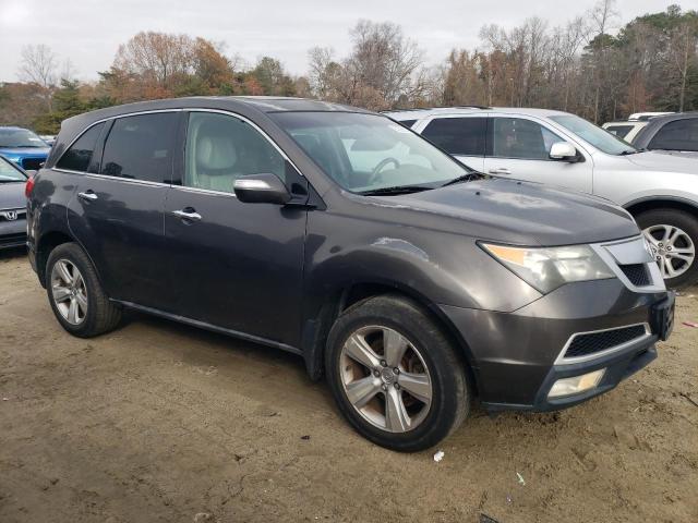 2HNYD2H60BH520770 - 2011 ACURA MDX TECHNOLOGY ნაცრისფერი ფოტო 4