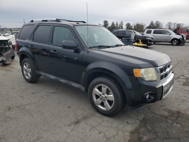 1FMCU9EGXCKA32695 - 2012 FORD ESCAPE LIMITED BLACK photo 4