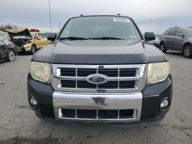1FMCU9EGXCKA32695 - 2012 FORD ESCAPE LIMITED BLACK photo 5