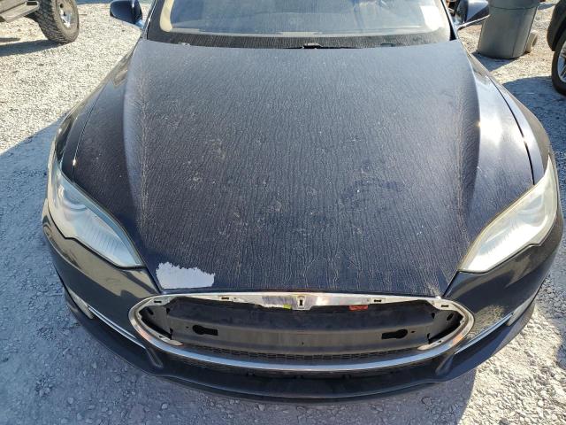 5YJSA1CN1DFP24726 - 2013 TESLA MODEL S BLUE photo 11