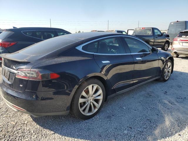 5YJSA1CN1DFP24726 - 2013 TESLA MODEL S BLUE photo 3