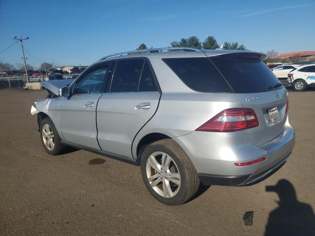 4JGDA5HB9EA347891 - 2014 MERCEDES-BENZ ML 350 4MATIC SILVER photo 2