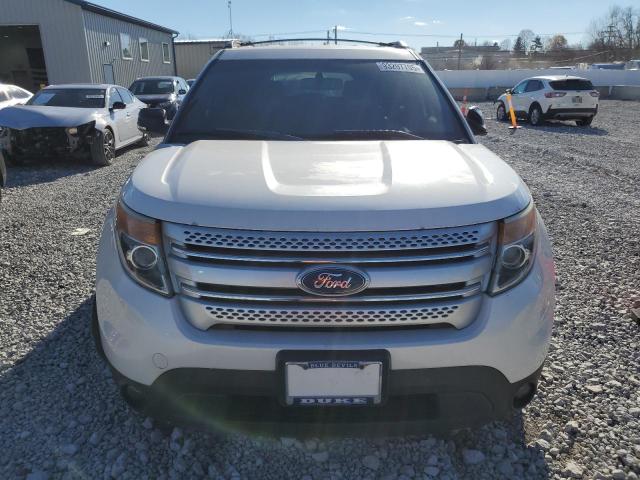 1FMHK8D8XCGA49001 - 2012 FORD EXPLORER XLT WHITE photo 5