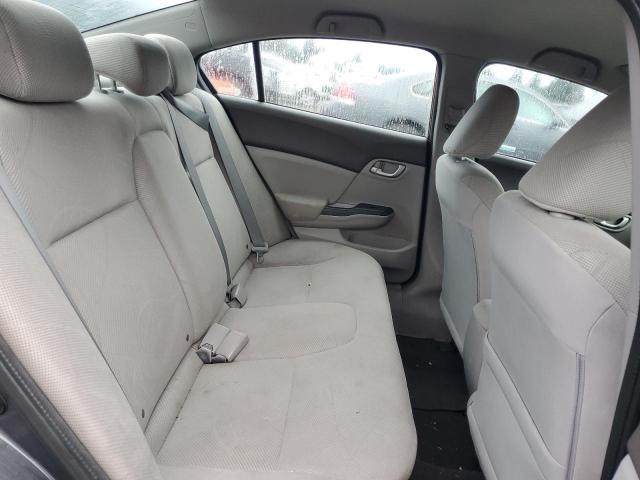 2HGFB2F59CH563553 - 2012 HONDA CIVIC LX GRAY photo 10