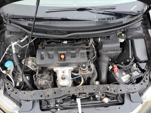 2HGFB2F59CH563553 - 2012 HONDA CIVIC LX GRAY photo 11