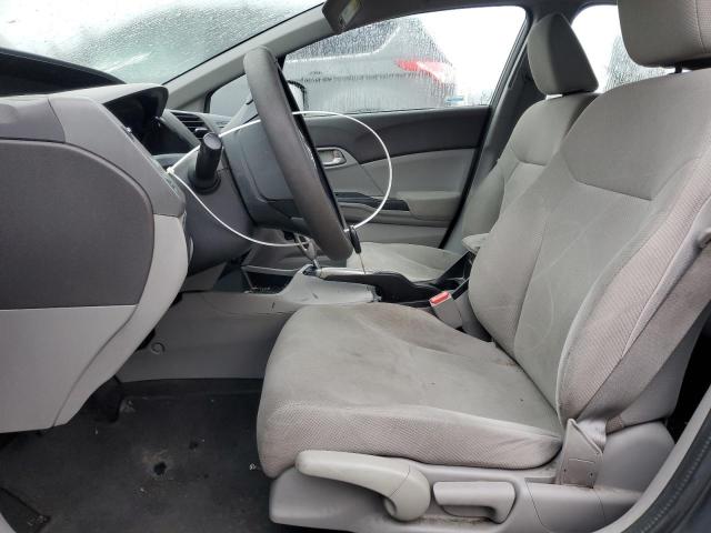 2HGFB2F59CH563553 - 2012 HONDA CIVIC LX GRAY photo 7