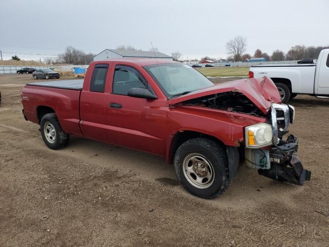 1D7HE22K16S522640 - 2006 DODGE DAKOTA ST RED photo 4