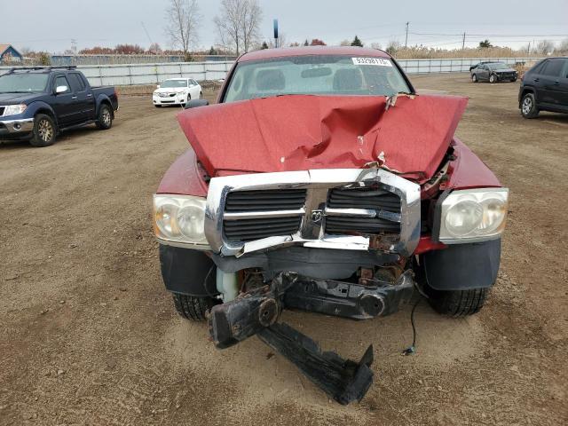 1D7HE22K16S522640 - 2006 DODGE DAKOTA ST RED photo 5