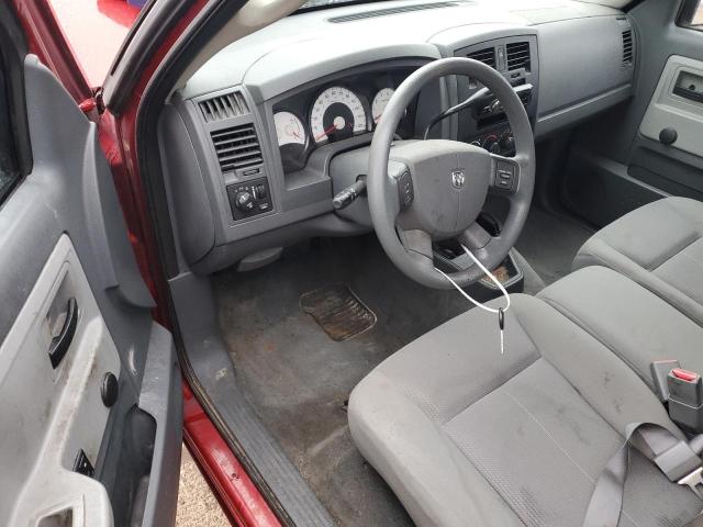 1D7HE22K16S522640 - 2006 DODGE DAKOTA ST RED photo 8