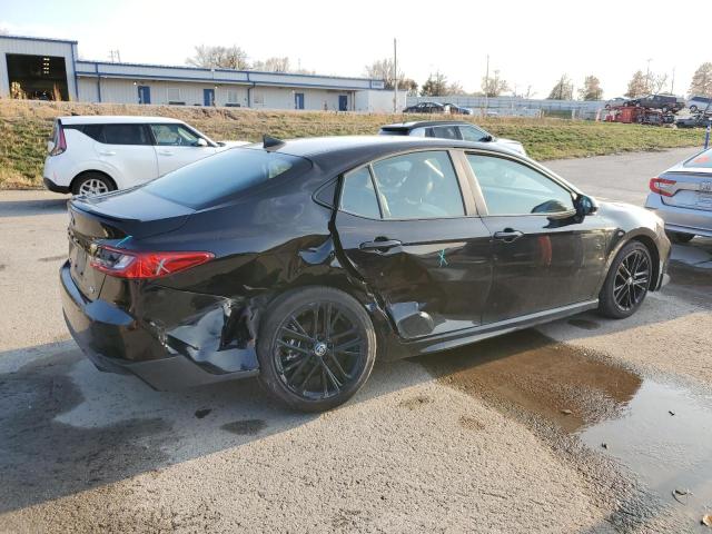 4T1DAACK6SU599320 - 2025 TOYOTA CAMRY XSE BLACK photo 3