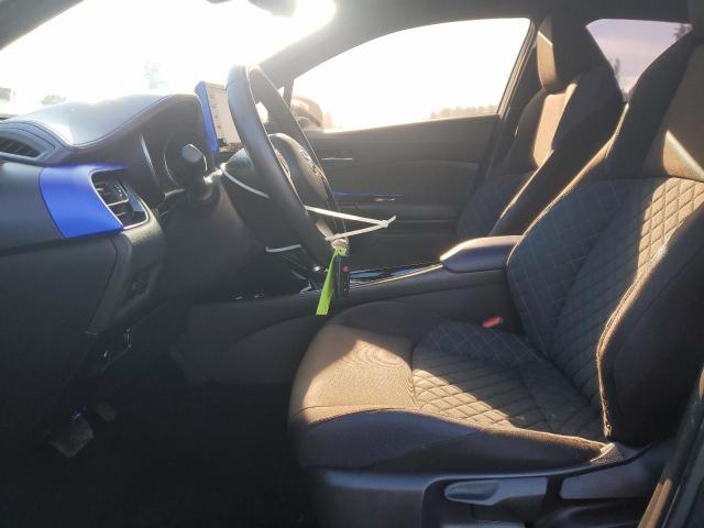 JTNKHMBXXL1079089 - 2020 TOYOTA C-HR XLE BLACK photo 7