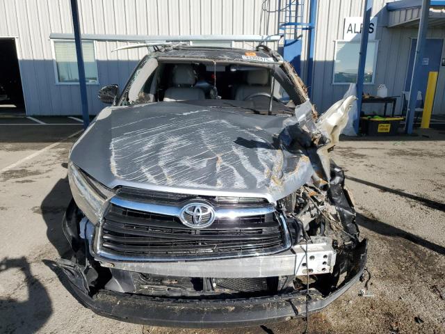 5TDJKRFH2GS265476 - 2016 TOYOTA HIGHLANDER XLE SILVER photo 5