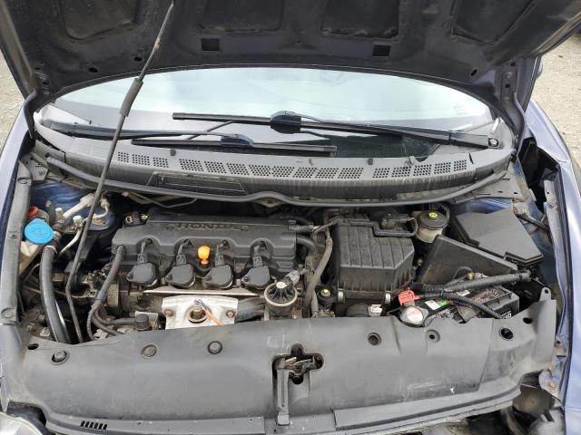 2HGFA16849H513899 - 2009 HONDA CIVIC EX BLUE photo 11