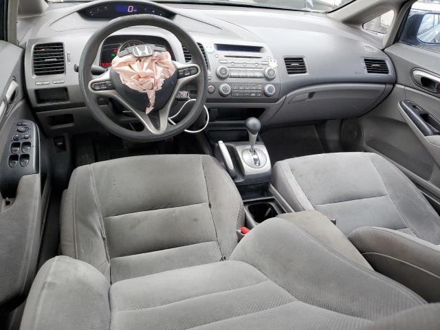 2HGFA16849H513899 - 2009 HONDA CIVIC EX BLUE photo 8