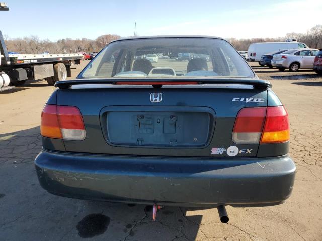 1HGEJ8645VL005388 - 1997 HONDA CIVIC EX GREEN photo 6