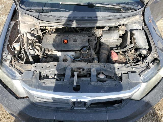 19XFB2F57CE054717 - 2012 HONDA CIVIC LX CHARCOAL photo 11