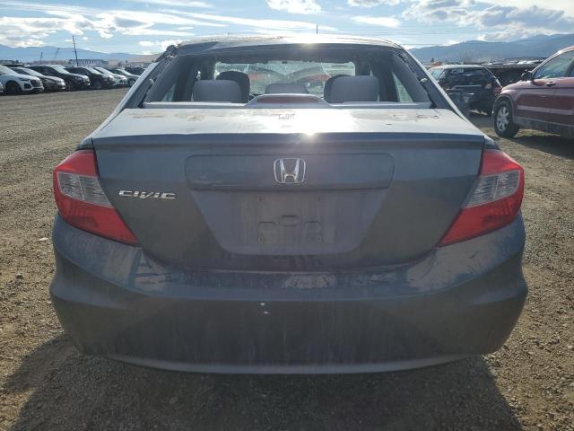 19XFB2F57CE054717 - 2012 HONDA CIVIC LX CHARCOAL photo 6