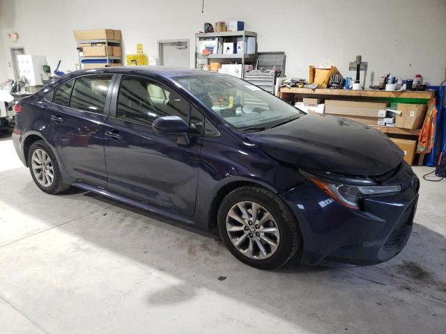 JTDHPRAE5LJ037783 - 2020 TOYOTA COROLLA LE BLUE photo 4
