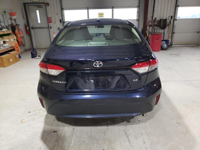 JTDHPRAE5LJ037783 - 2020 TOYOTA COROLLA LE BLUE photo 6