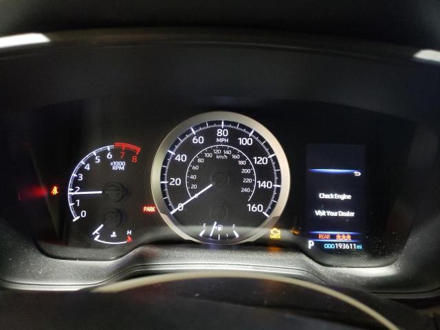 JTDHPRAE5LJ037783 - 2020 TOYOTA COROLLA LE BLUE photo 9