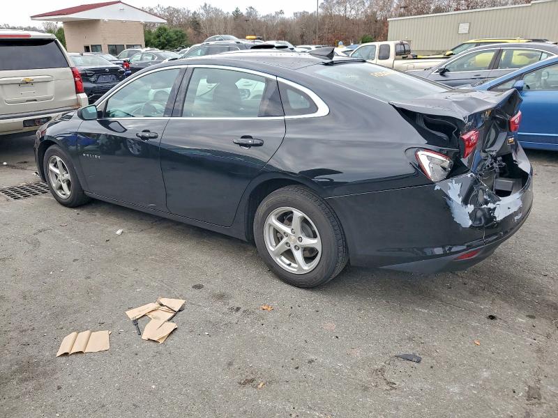 1G1ZC5ST5JF285983 - 2018 CHEVROLET MALIBU LS Noir photo 2