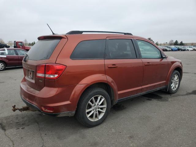 3C4PDDBG0DT527274 - 2013 DODGE JOURNEY SXT ORANGE photo 3